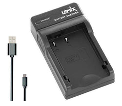 Lemix (DLi109) Ultra Slim USB Charger for Pentax D-Li109 Battery for Listed PENTAX/RICOH DSLR Series Models - Lemix